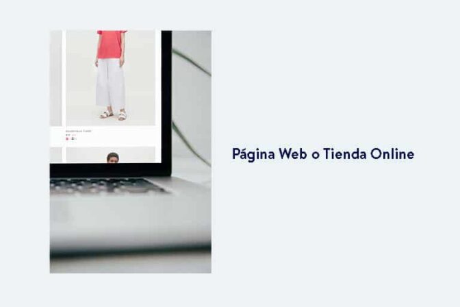 Página Web o Tienda Online