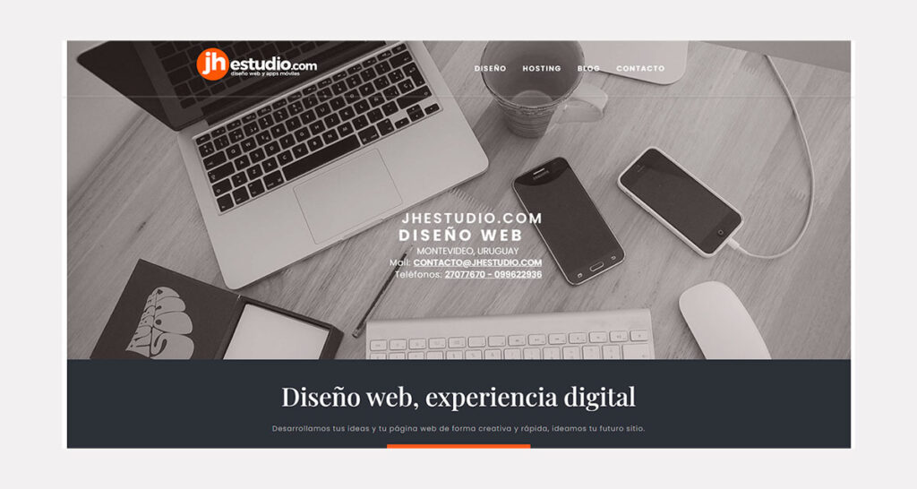el precio de diseño de páginas web en Uruguay
