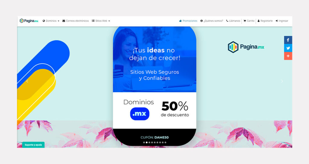 precio de diseño de páginas web en México