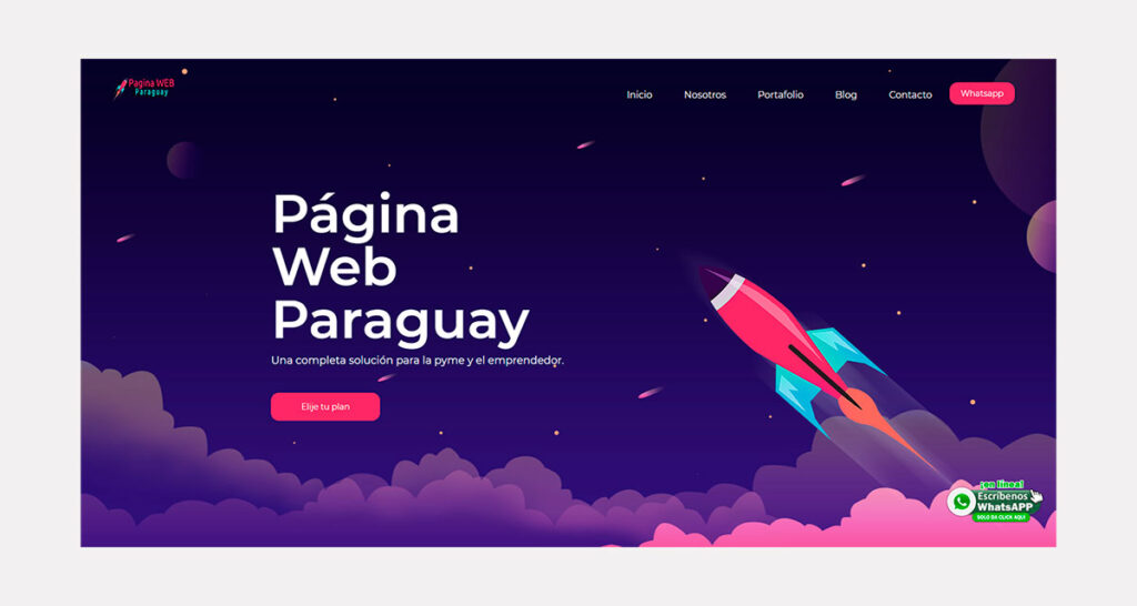 precio de diseño de páginas web en Paraguay