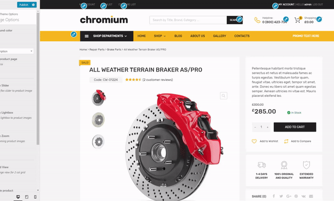 ¿Cómo crear una página web para vender repuestos de autos?