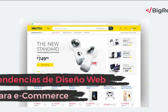 Tendencias de Diseño Web para e-Commerce