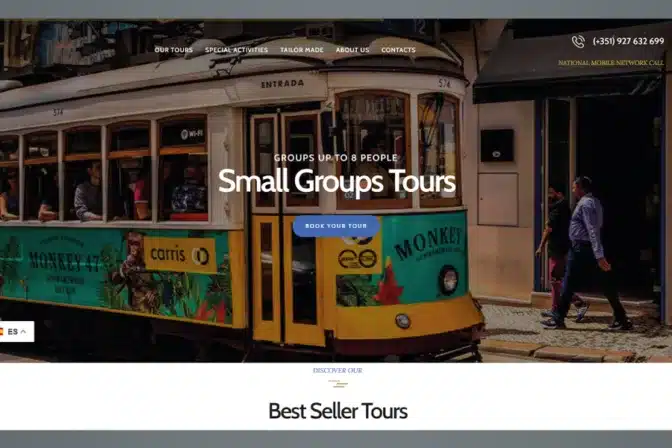 Caso de Éxito: Rediseño y Modernización Web Integral para Operador de Tours Premium en Portugal